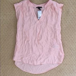 Forever 21 Pink Sleeveless Blouse (S) *NEW*